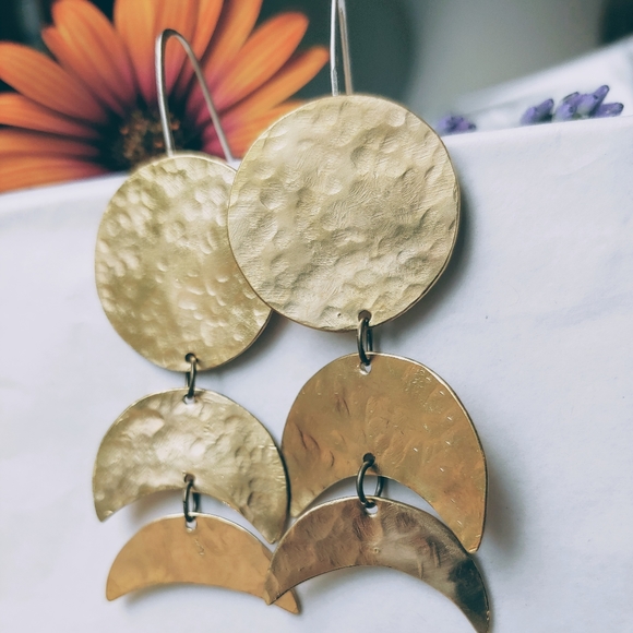 🌙Moon Phases in Brass 🌙 - Picture 3 of 7